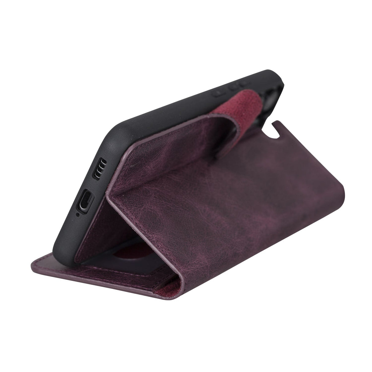 Samsung Galaxy S22 Plus Magnetic Detachable Leather Wallet Case by Hardiston - premium Samsung S - 22 Cases