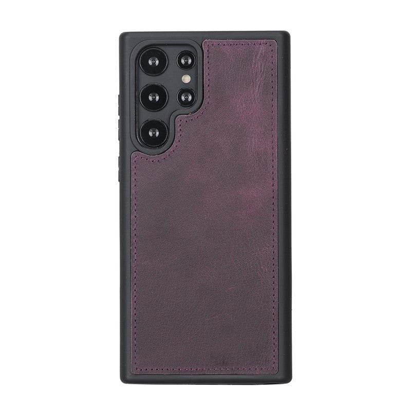 Samsung Galaxy S22 Ultra Magnetic Detachable Leather Wallet Case by Hardiston - premium Samsung S - 22 Cases