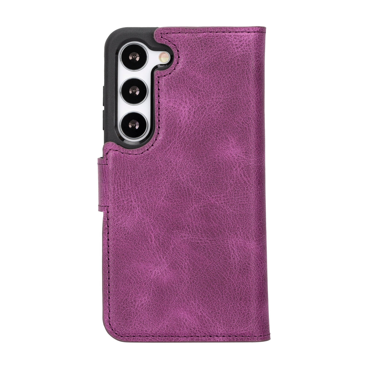 Samsung Galaxy S23 Magnetic Detachable Leather Wallet Case by Hardiston - premium Samsung S - 23 Cases