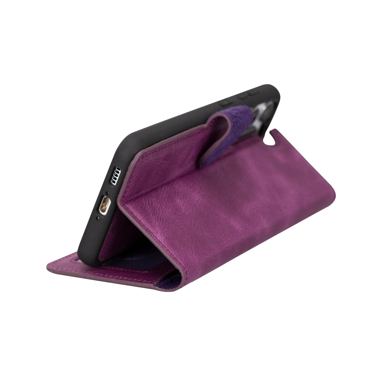 Samsung Galaxy S23 Plus Magnetic Detachable Leather Wallet Case by Hardiston - premium Samsung S - 23 Cases