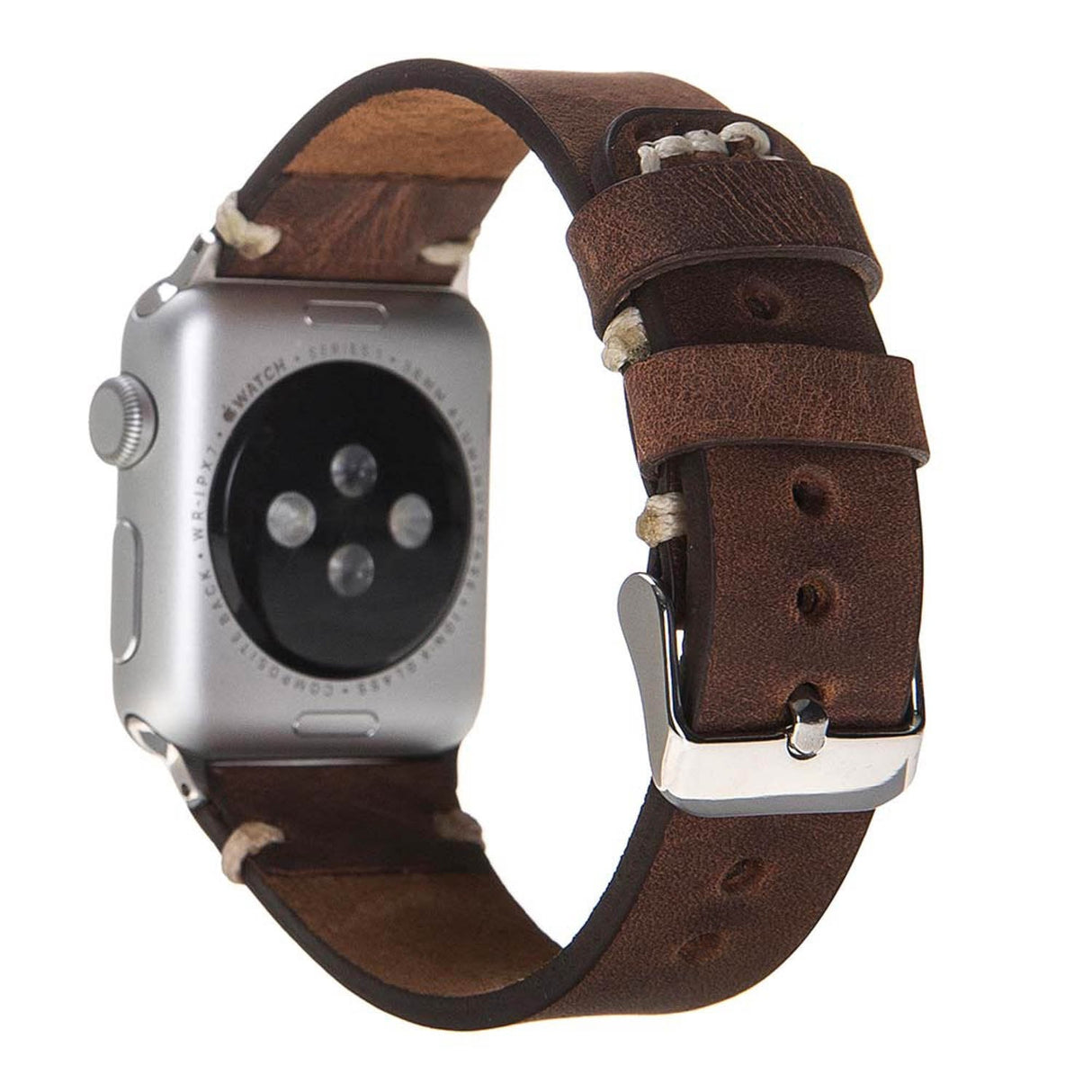Stitch End Leather Band for Apple Watch by Hardiston - premium Watch Bands - Apple