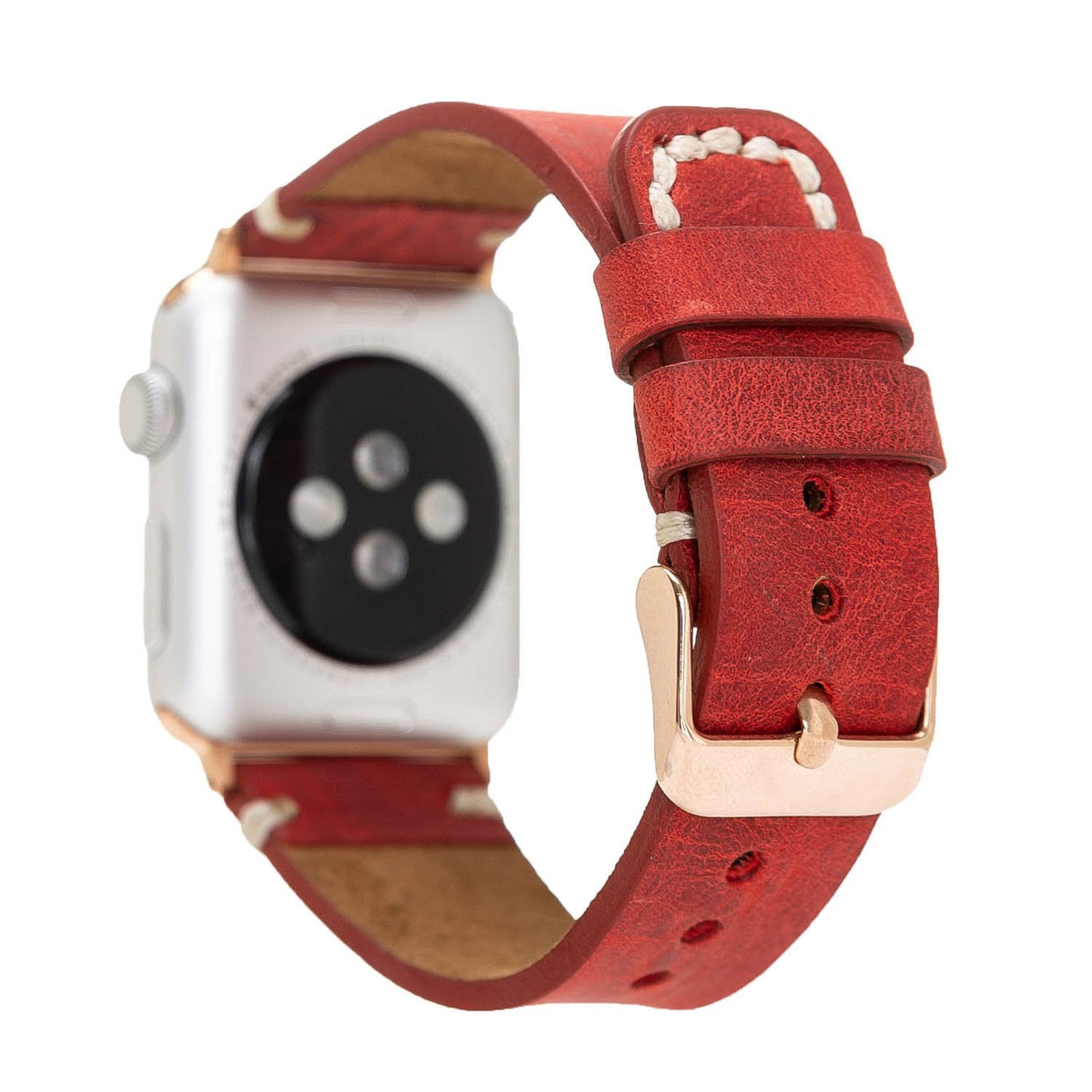 Stitch End Leather Band for Apple Watch by Hardiston - premium Watch Bands - Apple