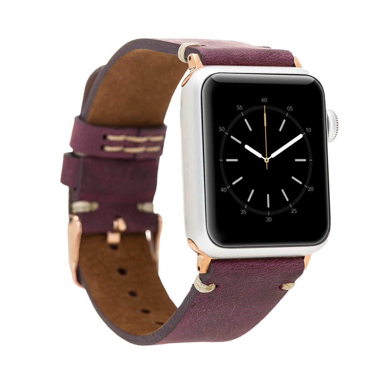 Stitch End Leather Band for Apple Watch by Hardiston - premium Watch Bands - Apple