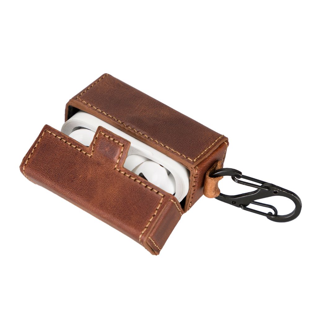 Durable and stylish AirPods leather cases