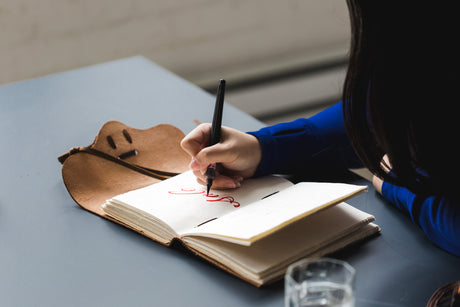 6 different things to use a blank leather journal for