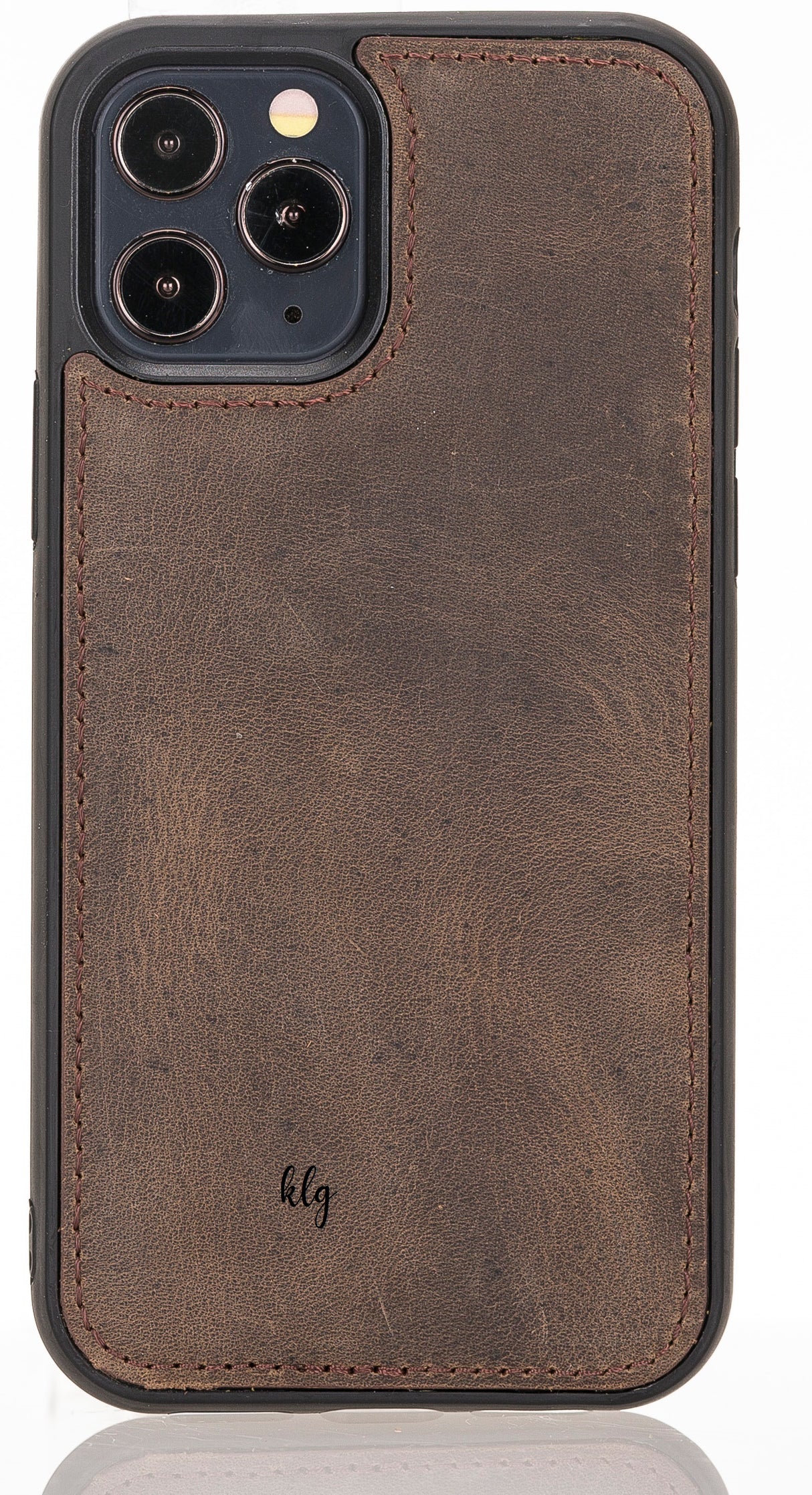 iPhone 12 Leather Wallet Case