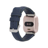 Active Pebbled Leather Fitbit Watch Band