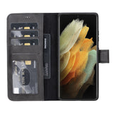 Samsung Galaxy S21 Ultra Magnetic Detachable Leather Wallet Case