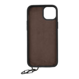 iPhone 14 Plus Snap-on Leather Grip Case