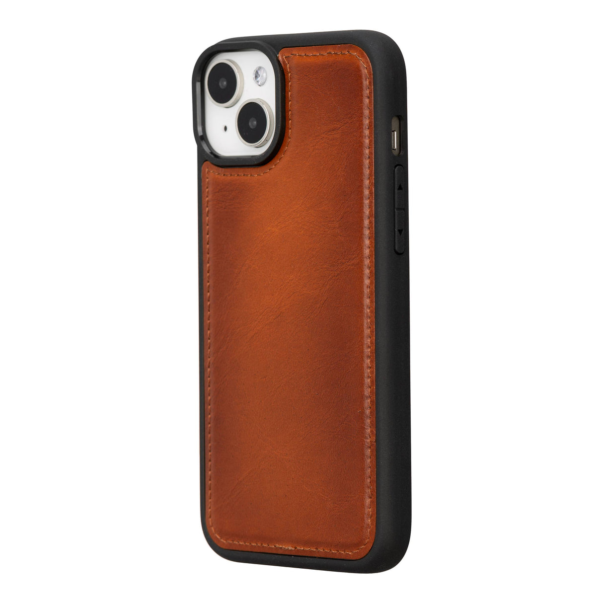 iPhone 16 Plus Leather Snap-on Flex Flat