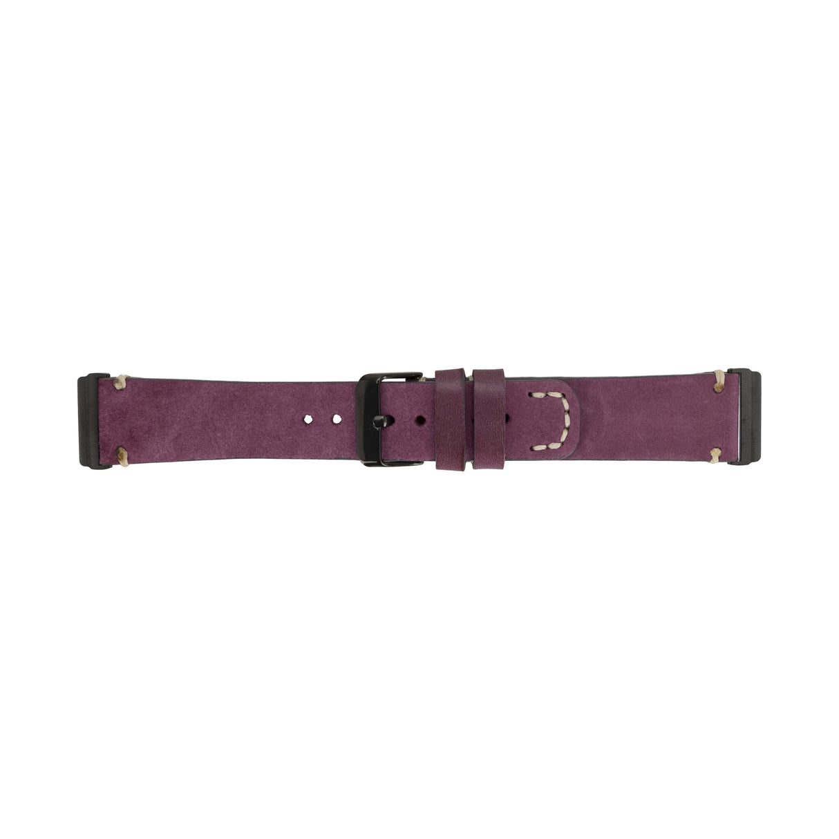 Stitch End Leather Band for Fitbit Watch