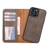 iPhone 13 Pro Max Leather Wallet Case