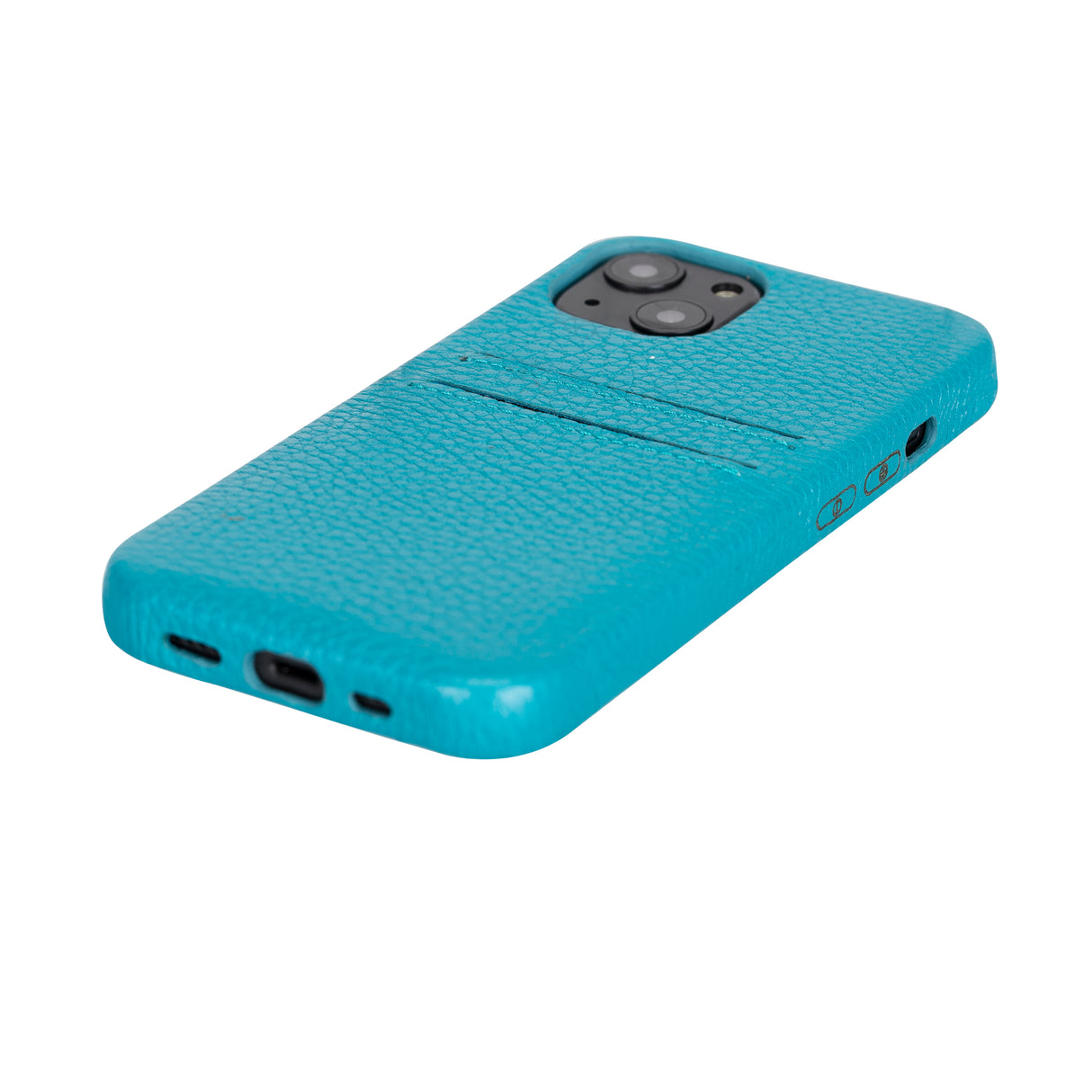 iPhone 13 Snap-on Leather Wallet Case