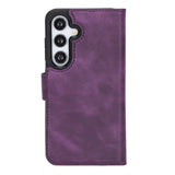 Samsung Galaxy S24 Magnetic Detachable Leather Wallet Case