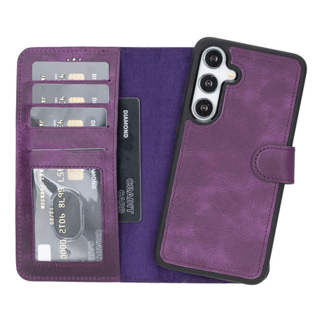 Samsung Galaxy S24 Plus Leather Wallet Case