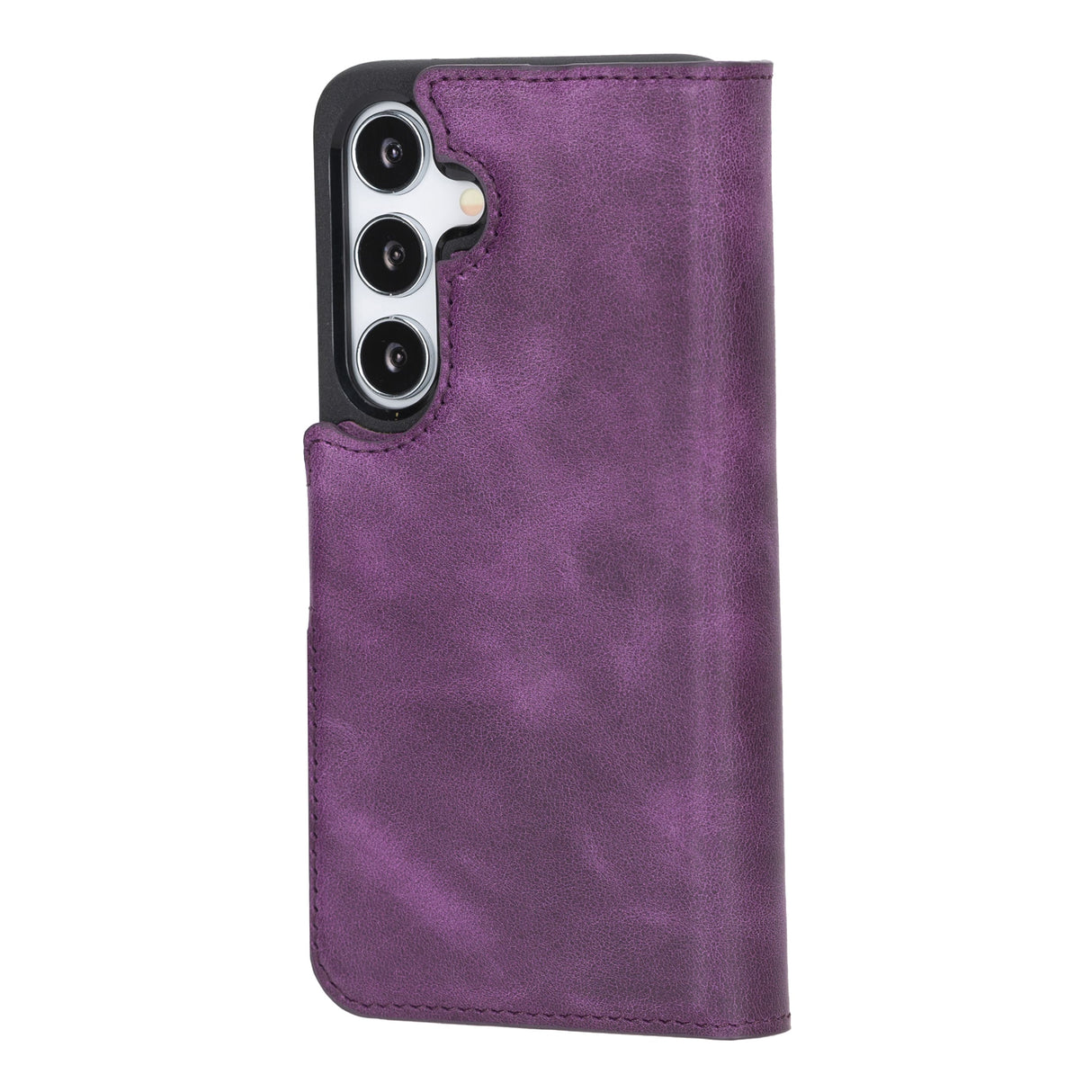 Samsung Galaxy S24 Magnetic Detachable Leather Wallet Case