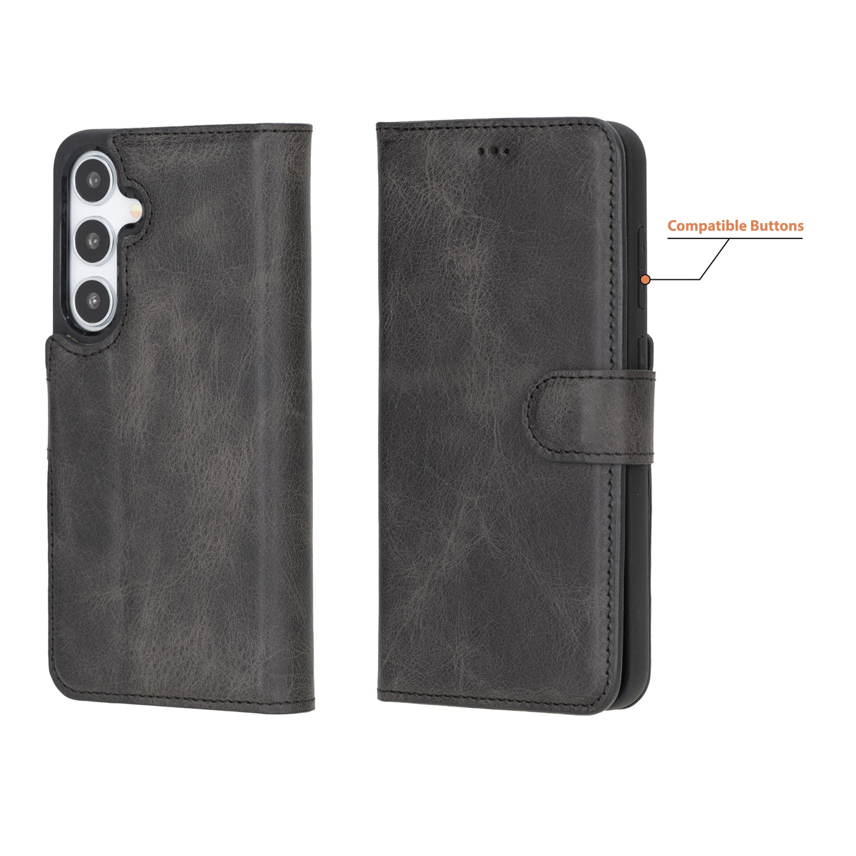 Samsung Galaxy S24 Plus Leather Wallet Case