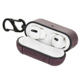 Leather AirPods Pro Fully Wrapped Shockproof Case