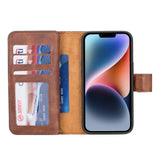 iPhone 14 Leather Dual Wallet Case