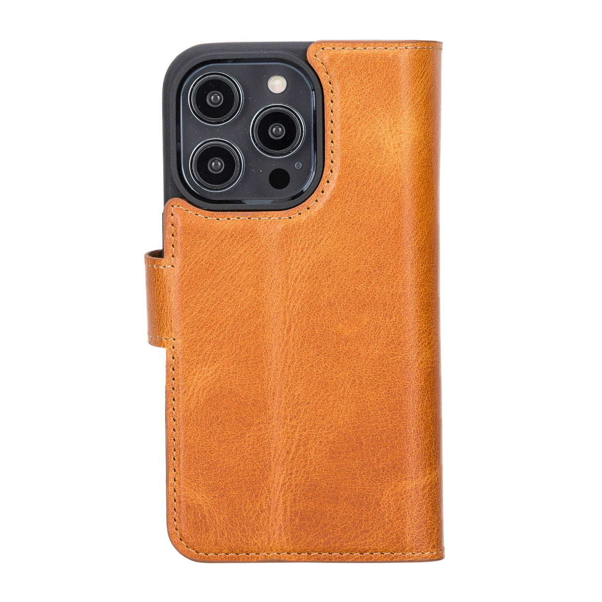 iPhone 14 Pro Dual Leather Wallet Case