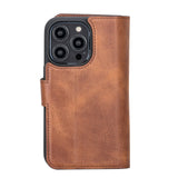 iPhone 14 Pro Dual Leather Wallet Case