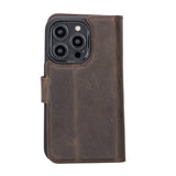 iPhone 14 Pro Dual Leather Wallet Case