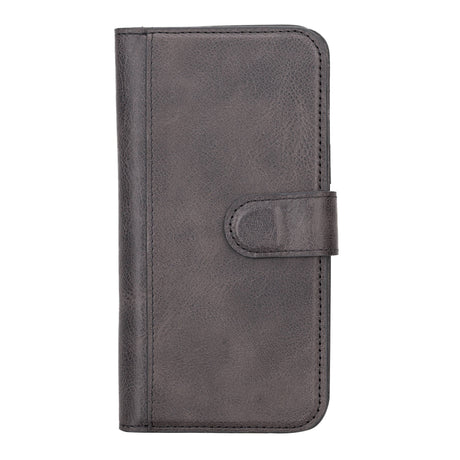 iPhone 14 Pro Max Dual Leather Wallet Case