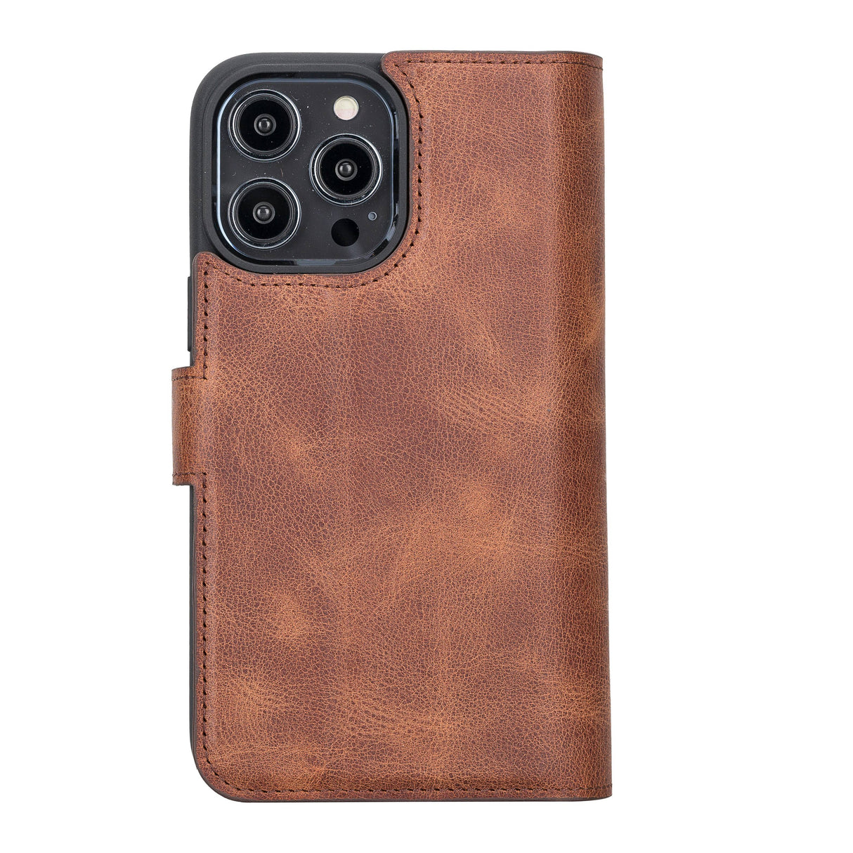 iPhone 14 Pro Max Dual Leather Wallet Case