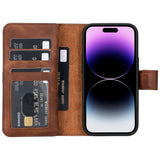 iPhone 16 Leather Dual Wallet Case