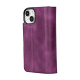 iPhone 15 Leather Dual Wallet Case