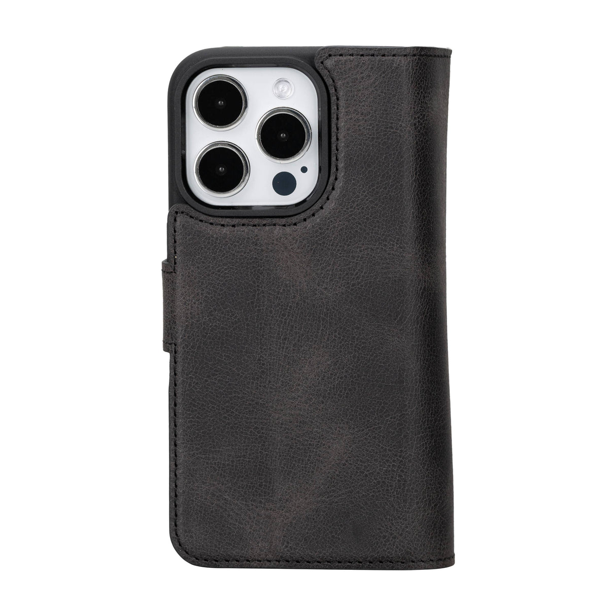 iPhone 15 Pro Dual Leather Wallet Case