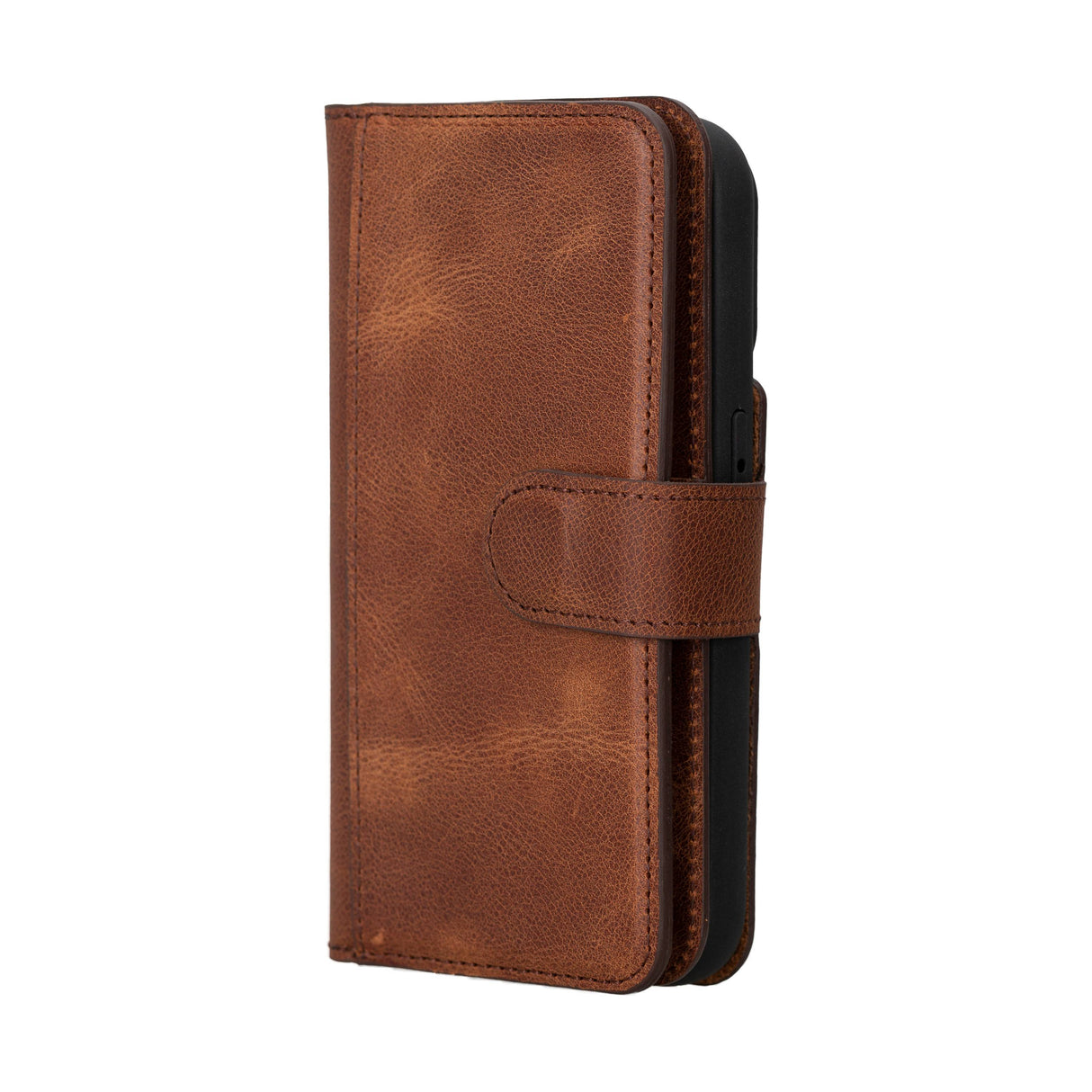 iPhone 16 Pro Dual Leather Wallet Case