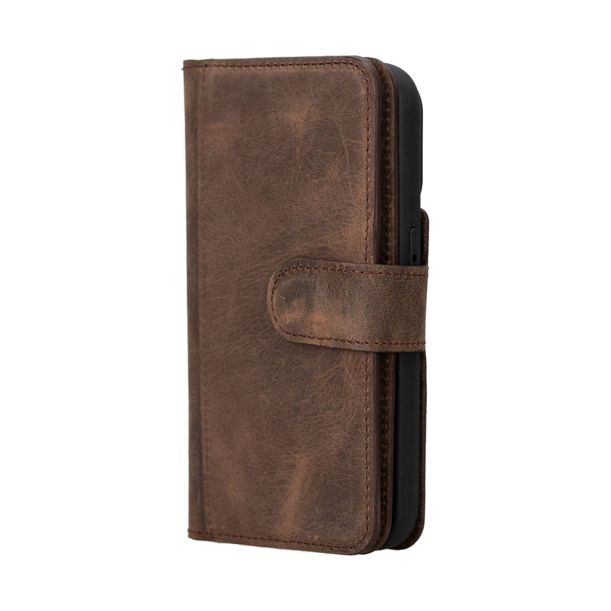 iPhone 15 Pro Dual Leather Wallet Case