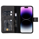 iPhone 16 Pro Max Dual Leather Wallet Case