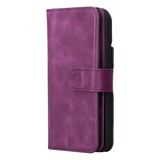 iPhone 16 Pro Max Dual Leather Wallet Case