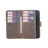 iPhone 12 Leather Dual Fold Phone Wallet Case