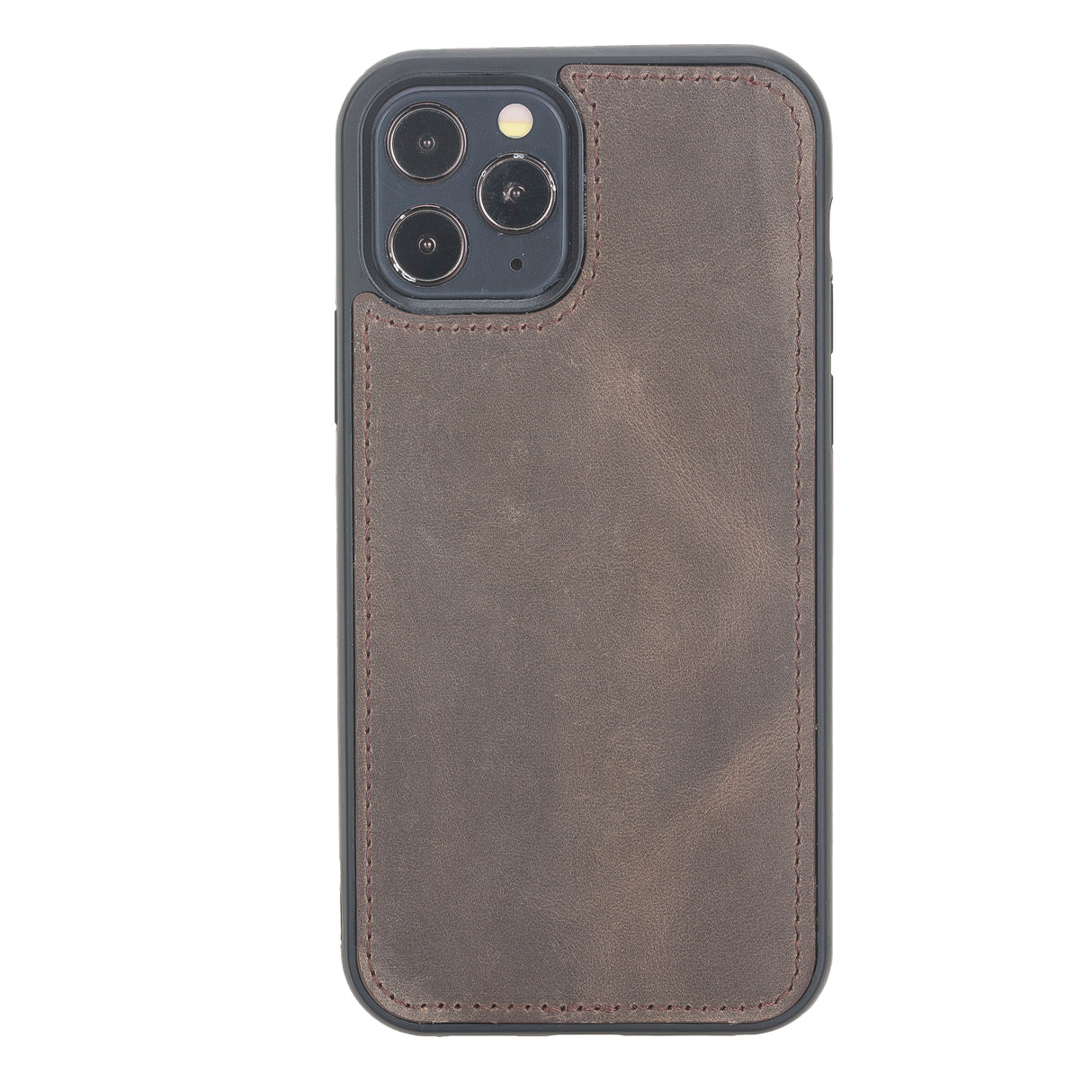 iPhone 12 Leather Dual Fold Phone Wallet Case