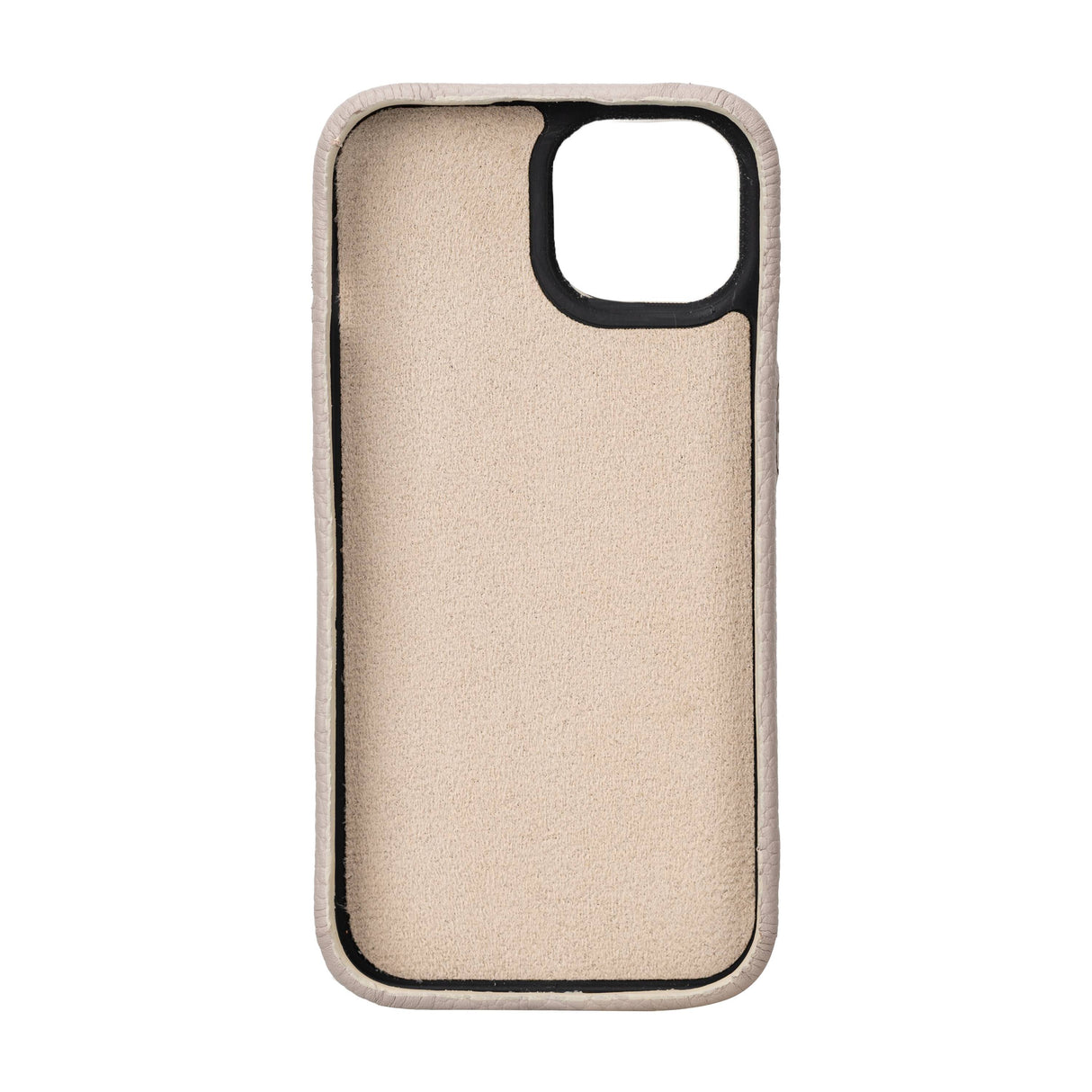 iPhone 15 Snap-on Leather Wallet Case