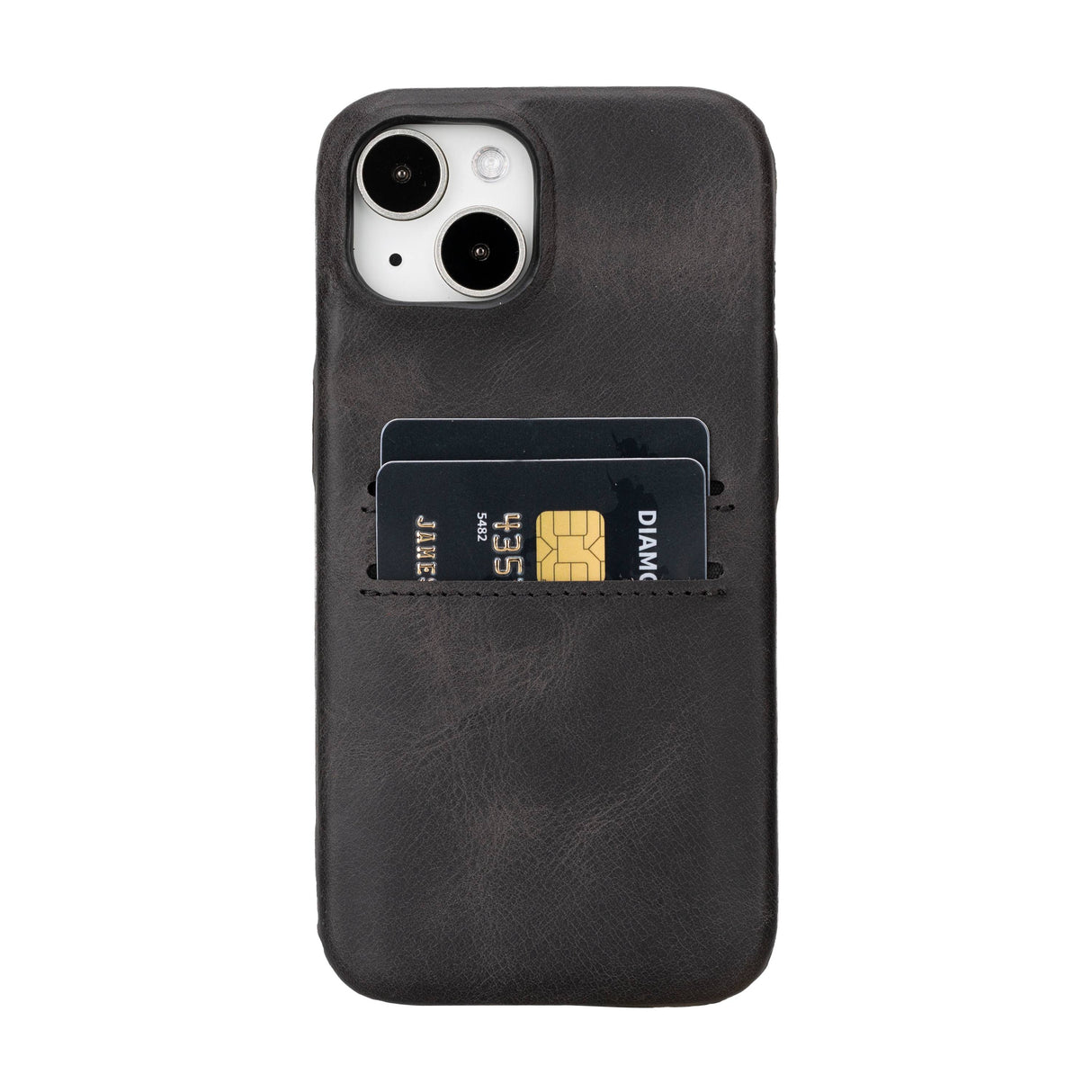 iPhone 16 Snap-on Leather Wallet Case