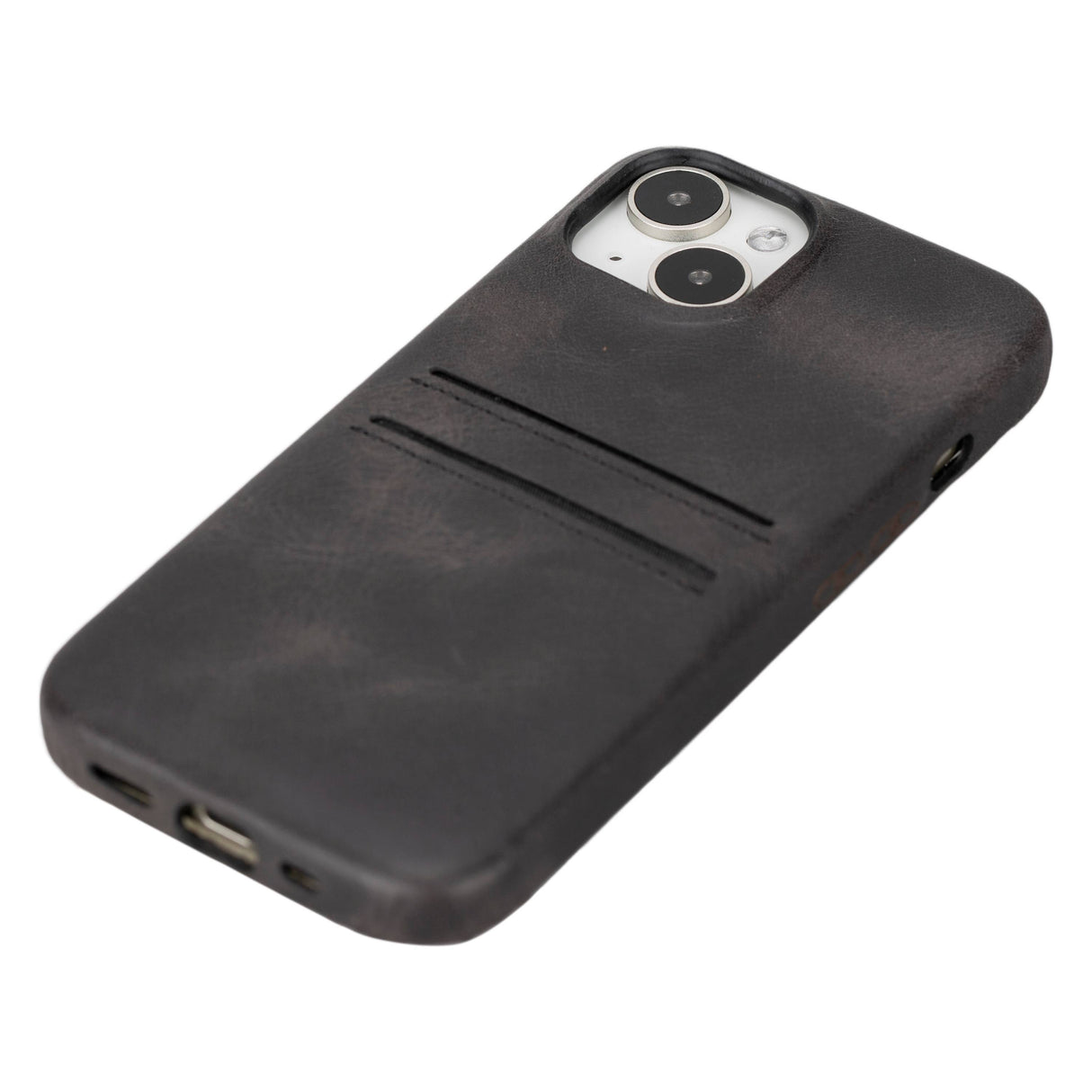 iPhone 16 Snap-on Leather Wallet Case