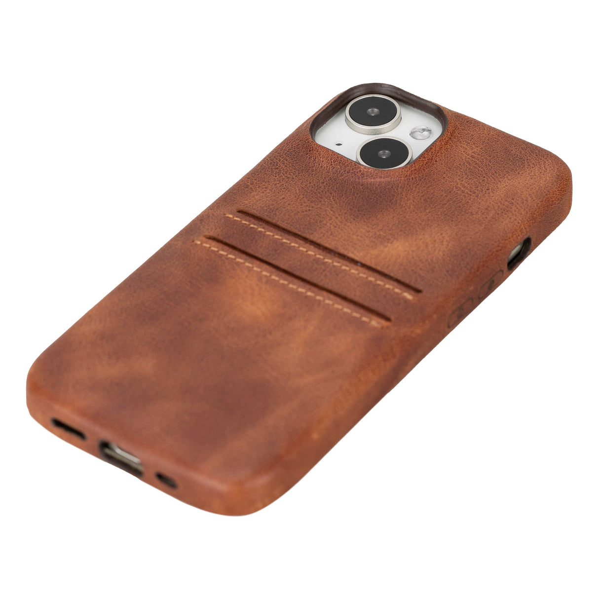 iPhone 16 Snap-on Leather Wallet Case