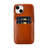 iPhone 16 Snap-on Leather Wallet Case