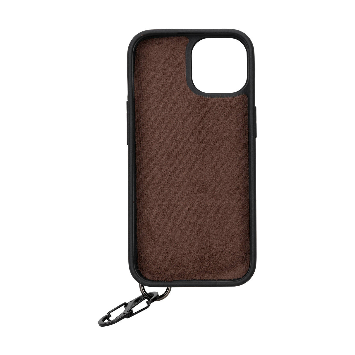 iPhone 16 Snap-on Leather Grip Case