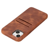 iPhone 16 Plus Leather Snap-On wallet case