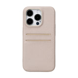 iPhone 15 Pro Leather Snap-on wallet case