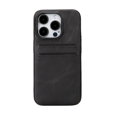 iPhone 16 Pro Leather Snap-on wallet case