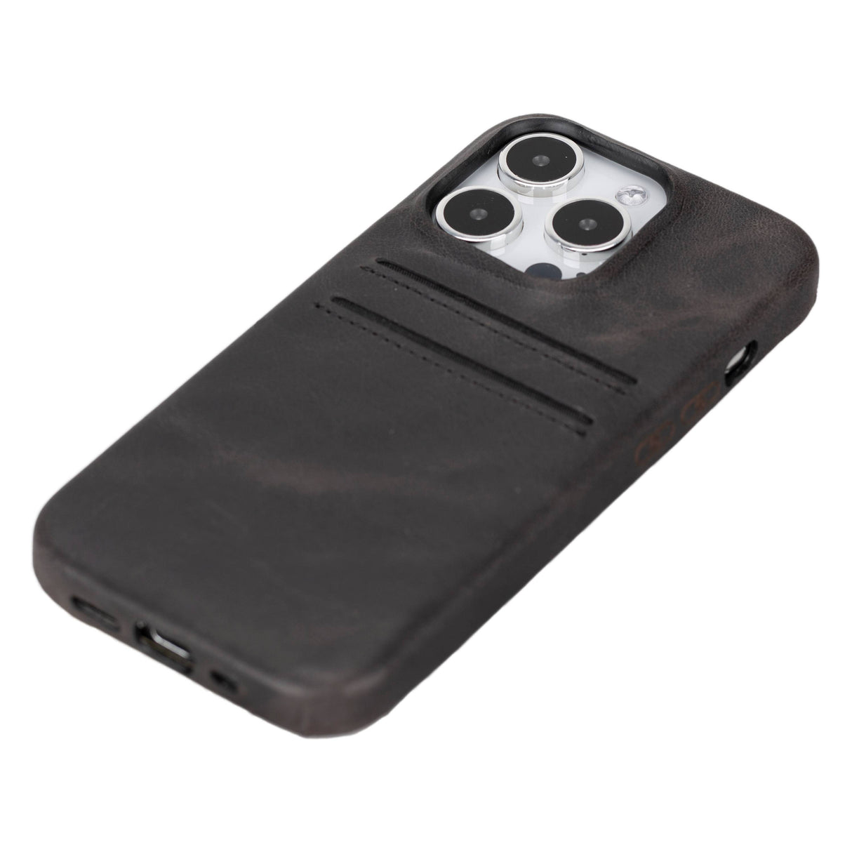 iPhone 15 Pro Leather Snap-on wallet case