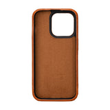 iPhone 15 Pro Leather Snap-on wallet case