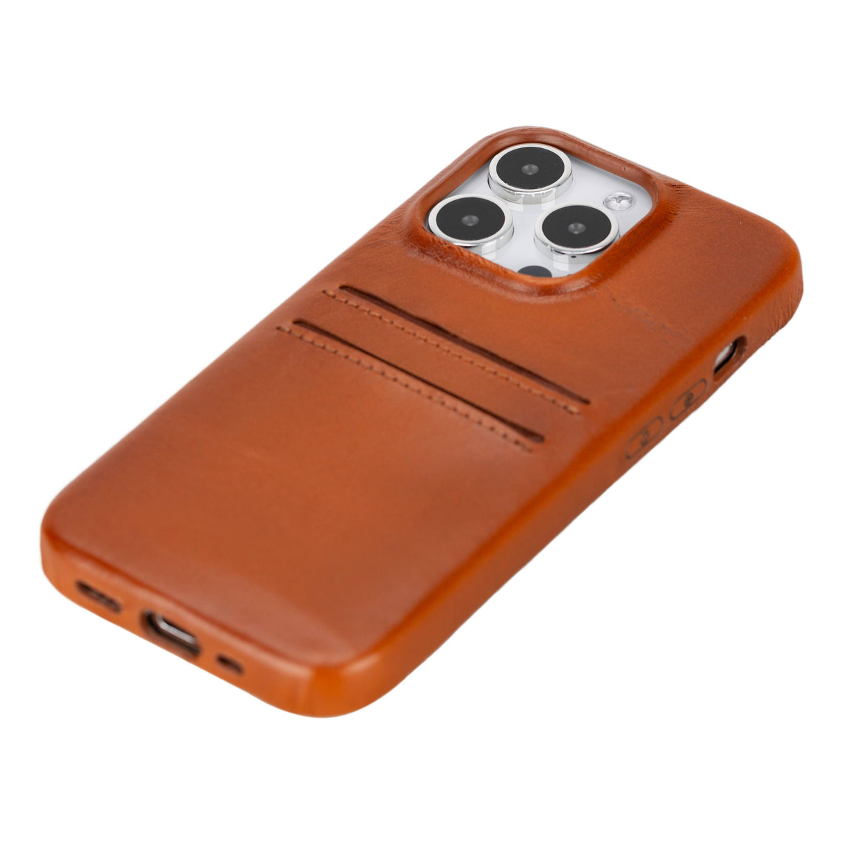 iPhone 15 Pro Leather Snap-on wallet case