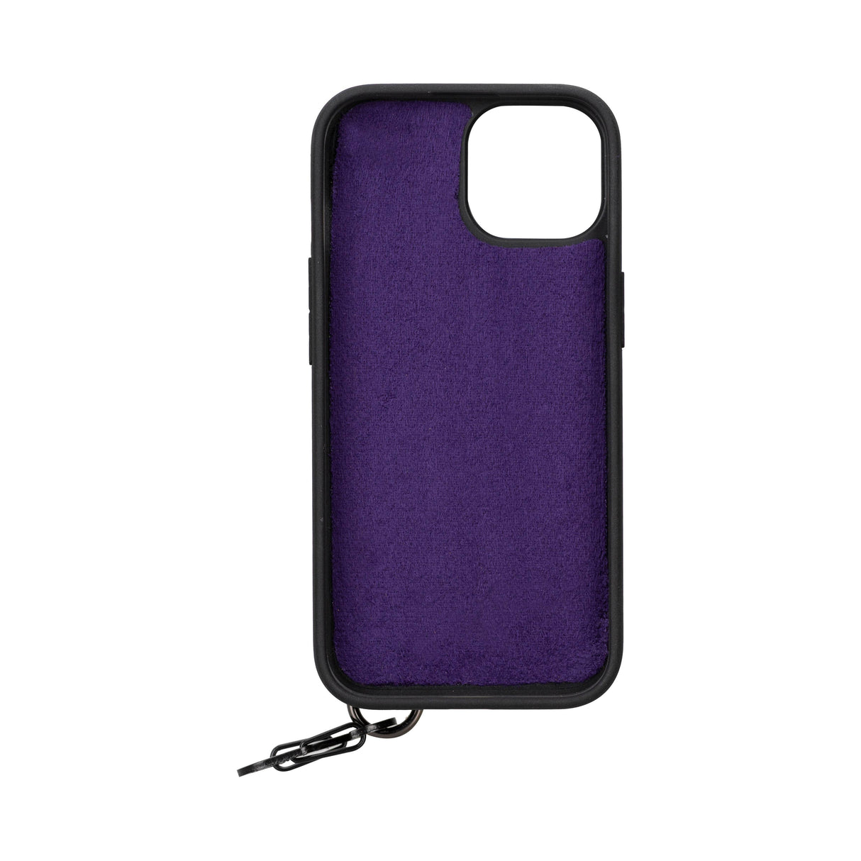 iPhone 15 Snap-on Leather Grip Case